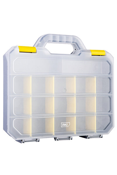Deli MEDIUM PLASTIC BOX 315x280x60 MM FOR TOOL STORAGE