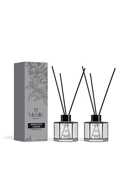 Meolle Set 2 x 120 ml Odorizante cu Bețișoare Moonlight Jasmine