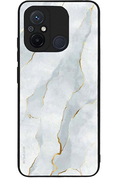 Other Θήκη Sonique Σειράς Marble για Xiaomi Redmi 12c Λευκό 01
