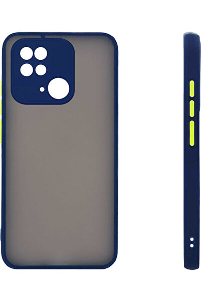 Other Sonique Color Button Bumper Silicone / Plastic Blue (Redmi 10C)