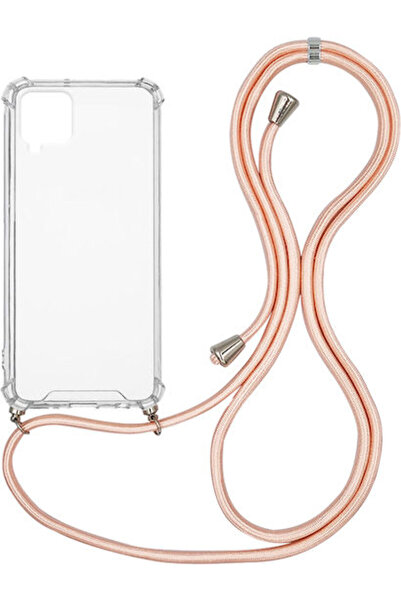 Other Sonique Armor Πίσω Θήκη Σιλικόνης με Λουράκι Ροζ Σατέν (Samsung Galaxy ...