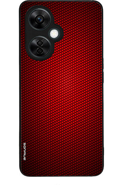 Other Θήκη Sonique Carbon Series για Oneplus Nord Ce 3 Lite 5g Κόκκινο