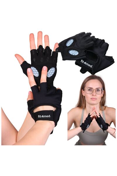 Mardil Manusi De Ciclism Si Fitness Fara Degete Din Piele, Model Sport Unisex...
