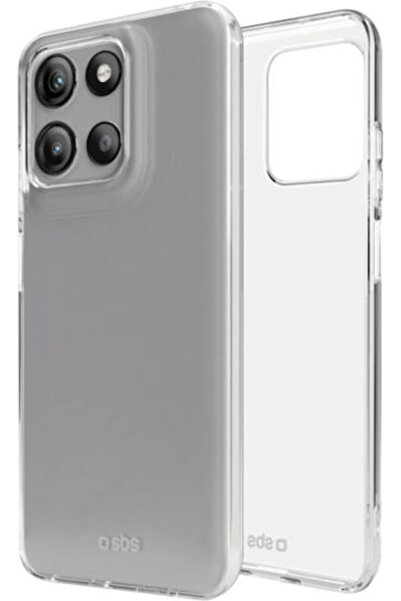 SBS 0.3 Λεπτή Διαφανής Θήκη Πλάτης Σιλικόνης (Motorola Moto G15 Power, SBS)