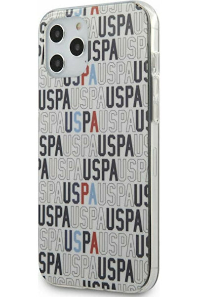U.S. Polo Assn. Συλλογή Logo Mania Πίσω Κάλυμμα Σιλικόνης Λευκό (iPhone 12 Pr...