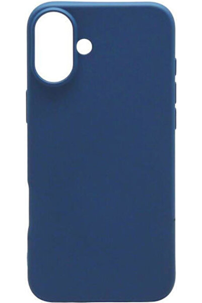 inos S-cover Πίσω Κάλυμμα Σιλικόνης Μπλε (iPhone 16 Plus)