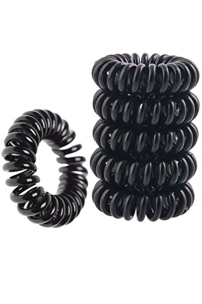 Mardil Black Bow Hair Stretchy , Top Bottom Set of 5 Pieces, Bocca Brand, Ana...