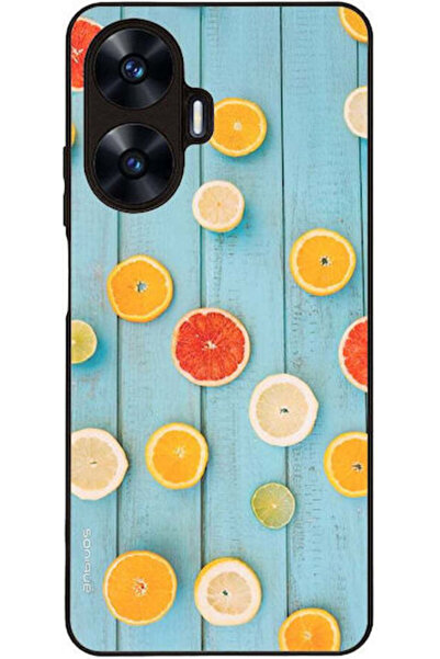 Other Θήκη Σειράς Φρούτων Sonique Realme C55 Γκρέιπφρουτ
