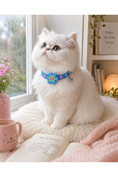 cdk Eğlenceli Tasarım Kedi Boyunluğu Zilli