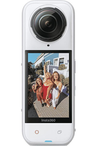 Insta360 x5 Κάμερα Δράσης 8K Σατινέ Λευκό Περιορισμένη Έκδοση με Οθόνη και Wi...