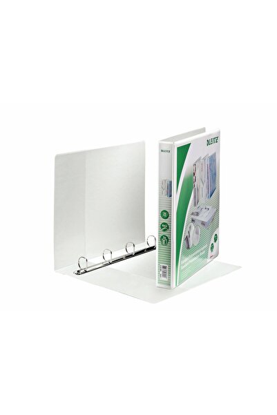 Leitz Mechanical Notebook A4 4 Rings 25mm/44mm White Maxi Panorama