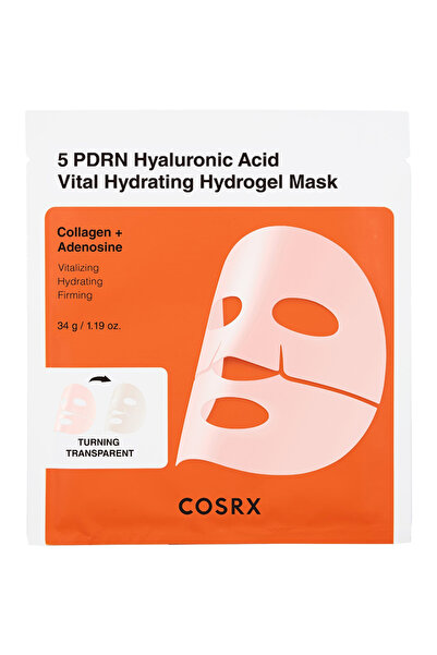 Cosrx 5 PDRN Hyaluronic Acid Vital Hydrating Hydrogel Mask Masca de fata 34 gr