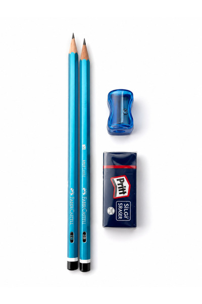 Pritt LGS YKS Sınav Başlangıç Seti | 2 Kurşun Kalem + Silgi + Açacak