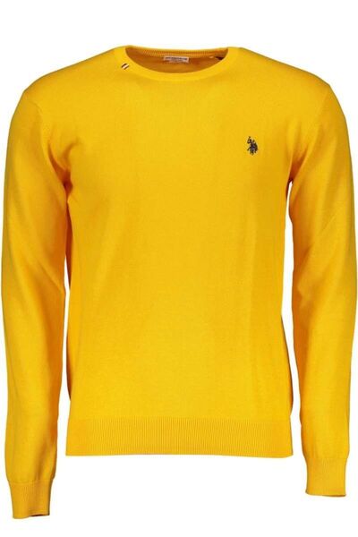 U.S. Polo Assn. Ανδρικό Πουλόβερ Μακρυμάνικο 59909 51727-212 Κίτρινο (2XL)