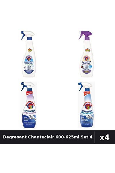 Chanteclair Set 4 Degresant Universal 600-625ml - Bicarbonat, Lavanda, Antica...