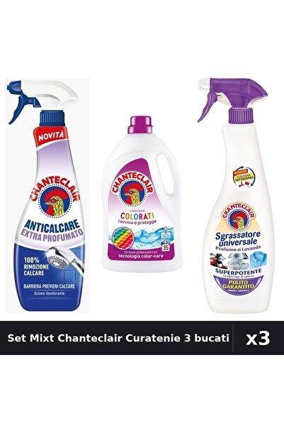 Chanteclair Set 3 Degresant și Detergent 625ml 600ml 1575ml - Color, Extra Pa...