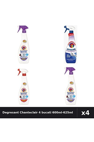 Chanteclair Set 4 Degresant Universal 600ml-625ml - Mosc, Marsilia, Lavanda, ...