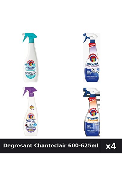 Chanteclair Set 4 Degresant Universal 600-625ml - Anti-Miros, Lavanda, Antica...
