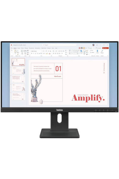 LENOVO ThinkVision E24-40 Οθόνη IPS 23.8 " FHD 1920x1080 με Χρόνο Απόκρισης 4...