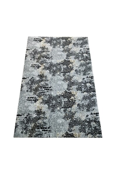 OEM Anti-Slip Rug with Grey Shades, Vintage, Polyester, 150 x 230 cm