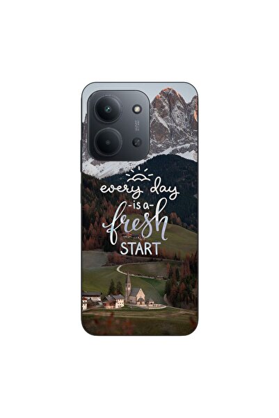 OEM Husa compatibila cu Xiaomi Redmi 15C Silicon Gel Tpu Model Mesaj Fresh Start