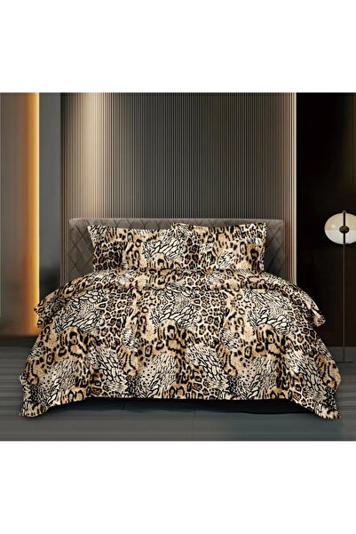 MILANO COLLECTION Set Lenjerie Pat Dublu Finet 6 Piese MC-6012