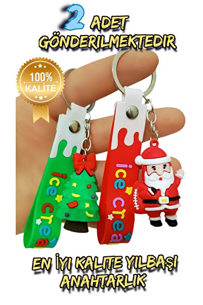 Pix Art On Christmas Themed Keychain 2 Pieces Will Be Sent