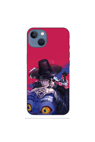 OEM Husa compatibila cu Apple iPhone 13 Silicon Gel Tpu Model KPop Demon Hunt...