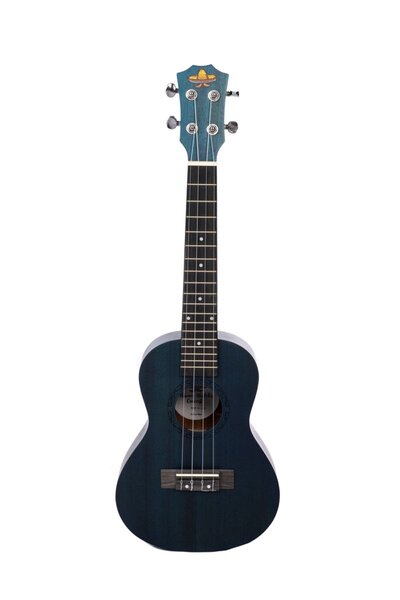 Havana HK-214BL MAUN CONCERT UKULELE MAVİ SET(KILIF-ASKI-METHOD-PENA HEDİYELİ)