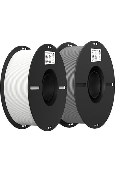 Creality Creality3D PLA Νήμα Εκτυπωτή 3D 1.75mm Λευκό - Γκρι 1kg Κωδικός: 330...