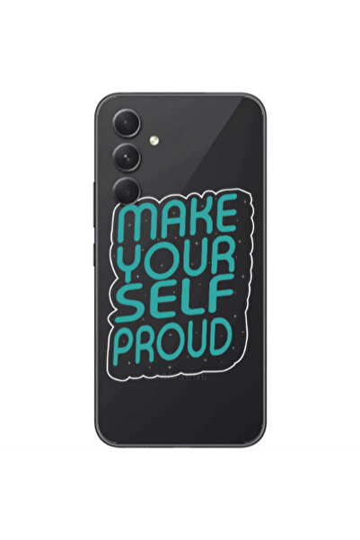 Other Samsung Galaxy A05s Make Your Self Proud Transparent Silicone TPU Θήκη
