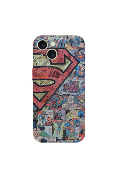 Other Apple iPhone 15 Plus Superman galaxy Transparent Silicone TPU Θήκη