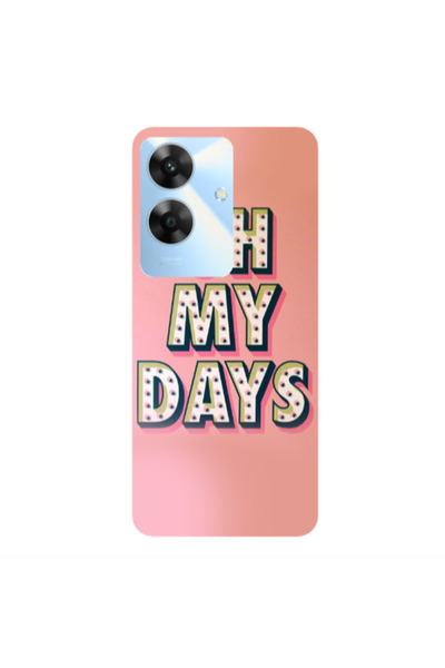 Other Realme Note 60 Oh my days Transparent Silicone TPU Θήκη
