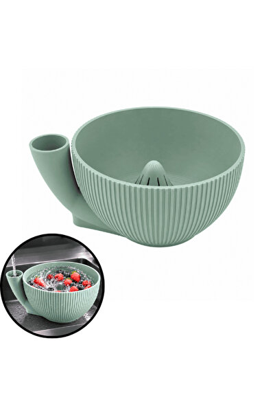 Lulu's Prints Bol automat cu vortex de apa 360° pentru spalare, scurgere si c...