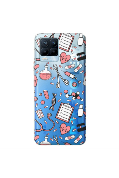 Other Realme 8 Pro Laboratory Transparent Silicone TPU Θήκη