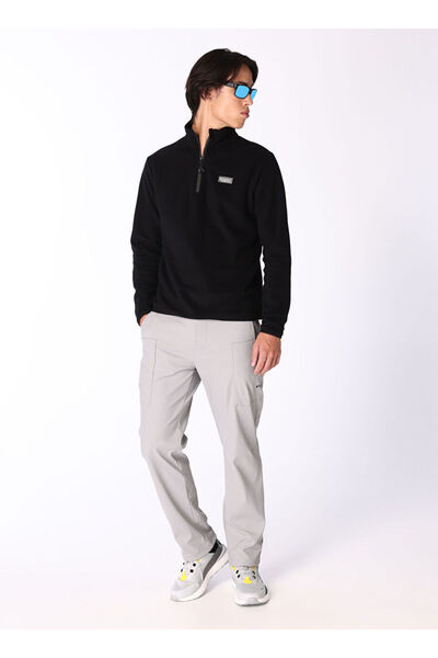 Discovery Expedition Gri Erkek Relaxed Düz Pantolon D4WM-PNT3346