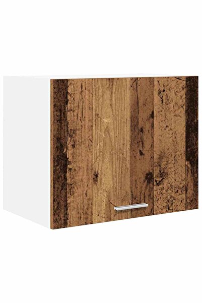 vidaxl Dulap suspendat Lemn vechi și Alb 50 x 31 x 40 cm Lemn compozit