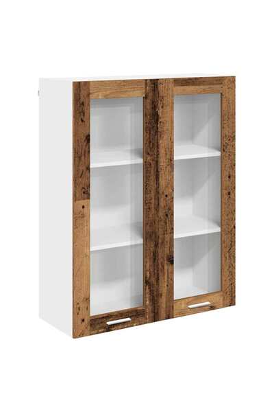 vidaxl Wall cabinet Old wood 80 x 31 x 100 cm Composite wood