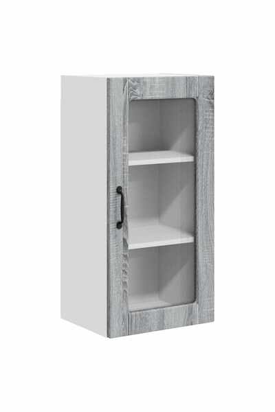 vidaxl Dulap de bucătărie Gri Sonoma 40 x 31 x 80 cm Lemn compozit