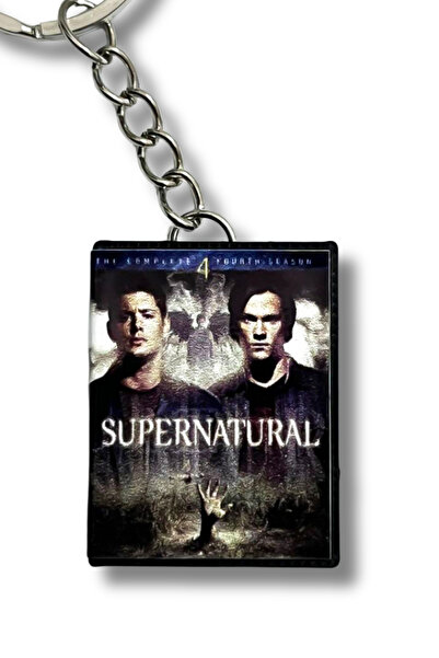 Cosmic Star Supernatural Dean Sam Winchester Season 4 Miniature Keychain
