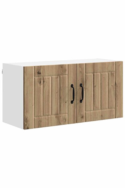 vidaxl Kitchen cabinet Oak Artisanal 80 x 31 x 40 cm