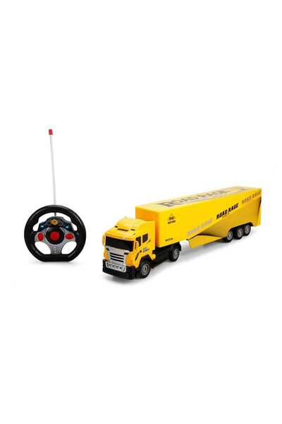 Suncon 1:32 Uzaktan Kumandalı Işıklı Tır 50 cm. - Sarı