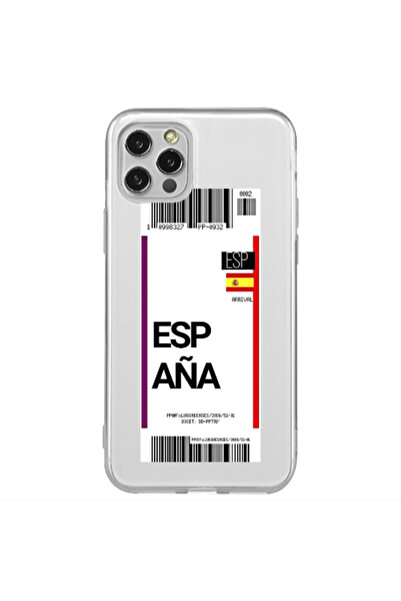 Other Apple iPhone 12 Pro Espana Arrival Transparent Silicone TPU Θήκη