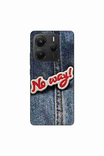 OEM Θήκη συμβατή με Xiaomi Redmi Note 14 5G Σιλικόνης Τζελ TPU Μοντέλο No Way...