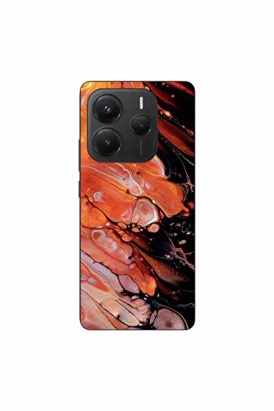 OEM Husa compatibila cu Xiaomi Redmi Note 14 5G Silicon Gel Tpu Model Abstrac...