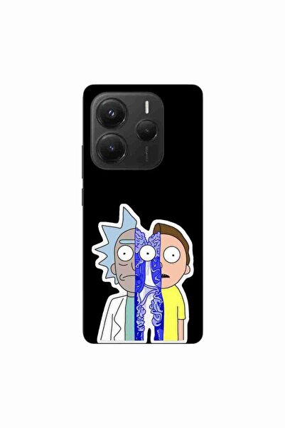OEM Husa compatibila cu Xiaomi Redmi Note 14 5G Silicon Gel Tpu Model Rick An...