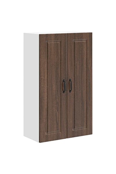 vidaxl Dulap de bucătărie Stejar închis 60 x 31 x 100 cm Lemn compozit