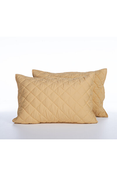 CosyLife Μαξιλαροθήκη Μικρή-Μεγάλη Όλγα 2τμχ nef-nef Home Wear Μέλι 2x(52x72)