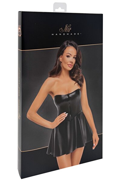 Noir Women's Lingerie – Tube Dress L Black, L – With a swaying skirt part
