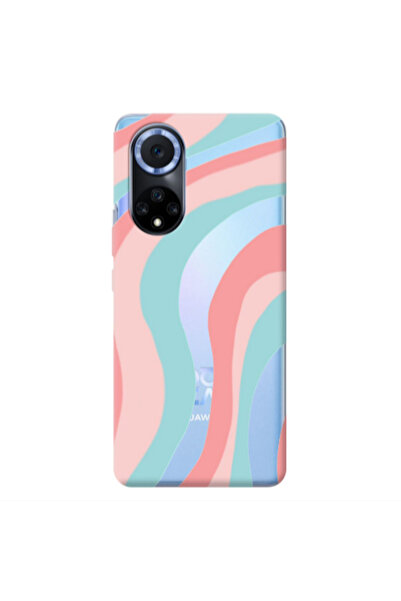 Other Huawei Nova 9 Colored lines Transparent Silicone TPU Θήκη